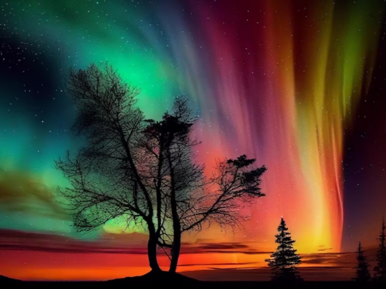 A aurora boreal é mais visível no inverno, quando as noites são longas e escuras. É visível também na primavera e no outono, mas não tão brilhante como no inverno. 