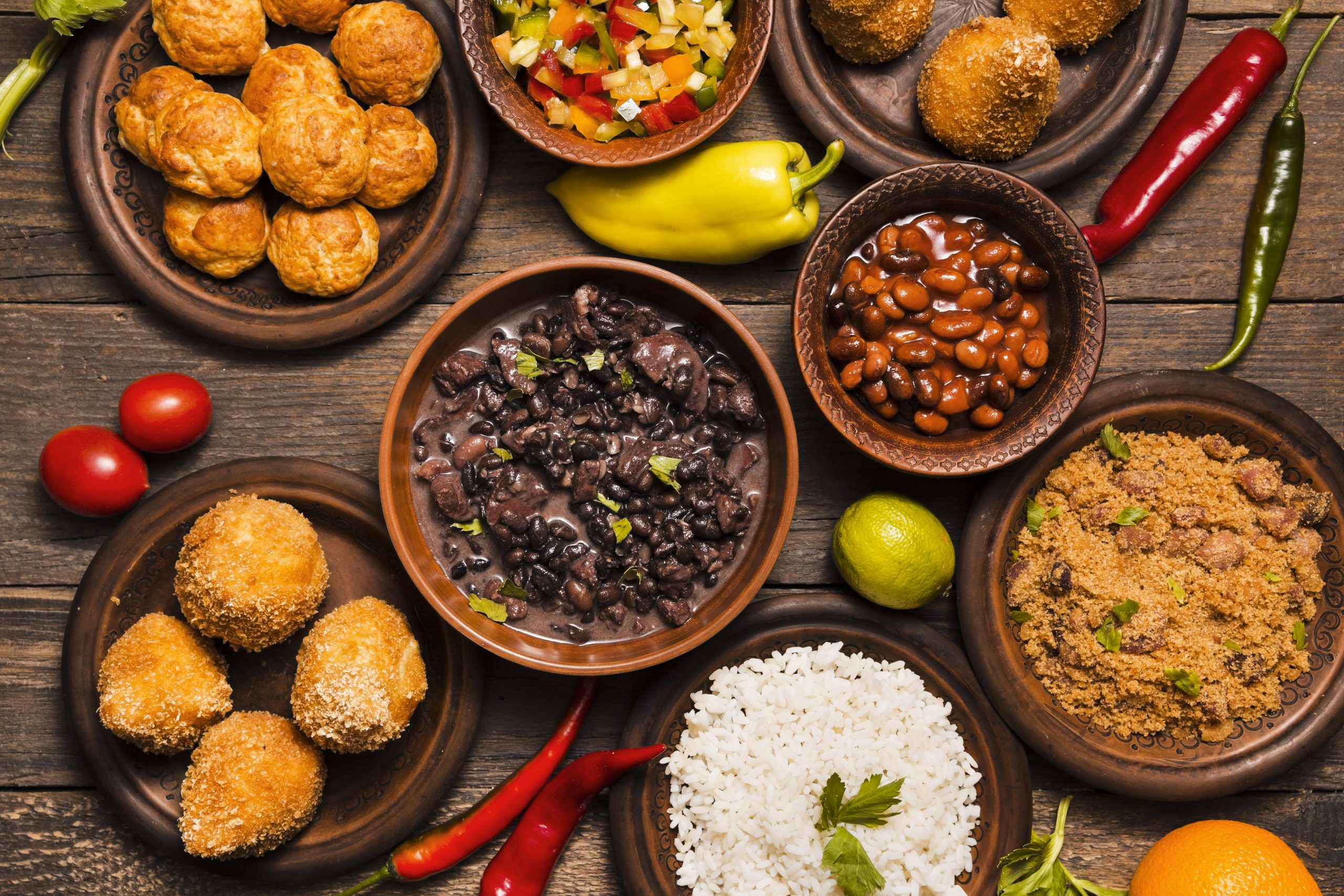 flat-lay-assortment-with-delicious-brazilian-food