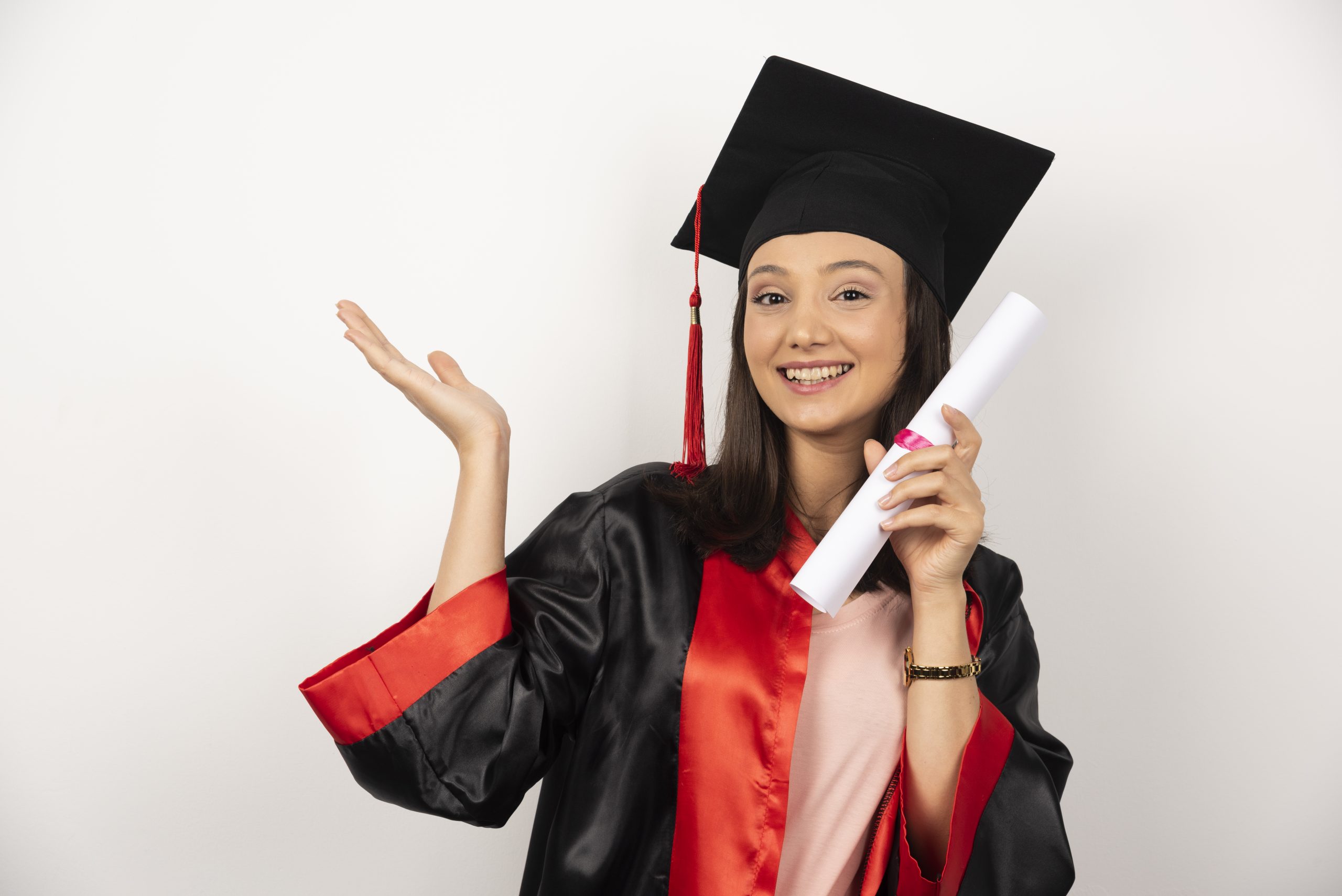 fresh-graduate-female-with-diploma-posing-on-white-background